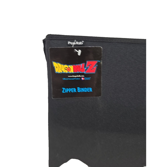 New Vintage DBZ Dragon Ball Z 2000 Bird Studio Pen-Tab Zipper Binder Organizer - Picture 2 of 8
